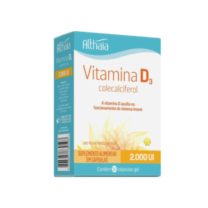 Vitamina D3 Althaia 2.000ui 30 Cápsulas