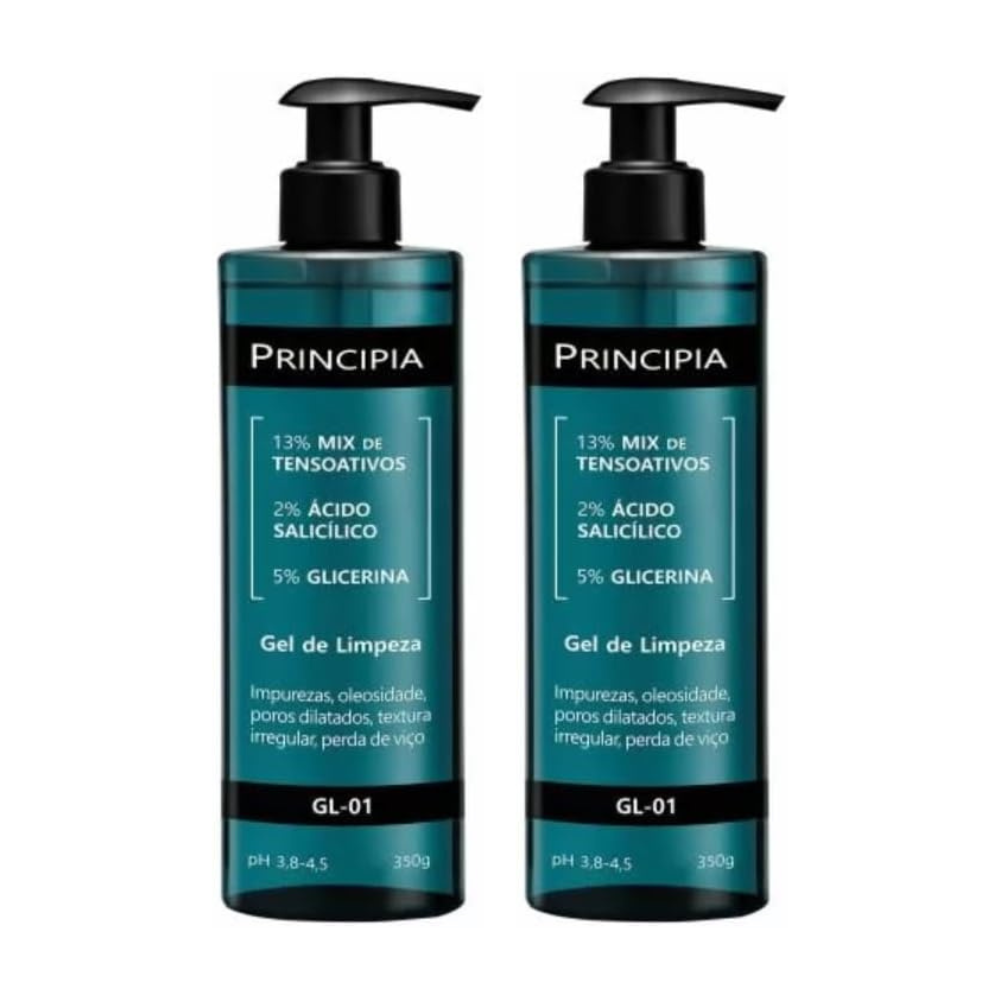 Gel De Limpeza Facial Principia Gl-01 Com 350ml - Imagem 2