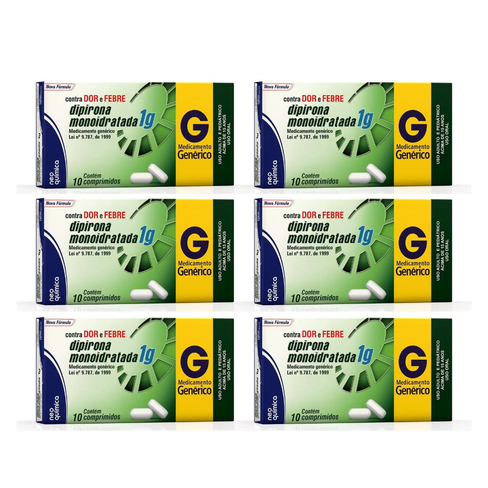 Dipirona 1g Neo Química - Kit 3 Caixas - Imagem 2