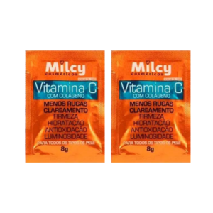 Milcy Facial - Sachê Colágeno e Vitamina C 8g